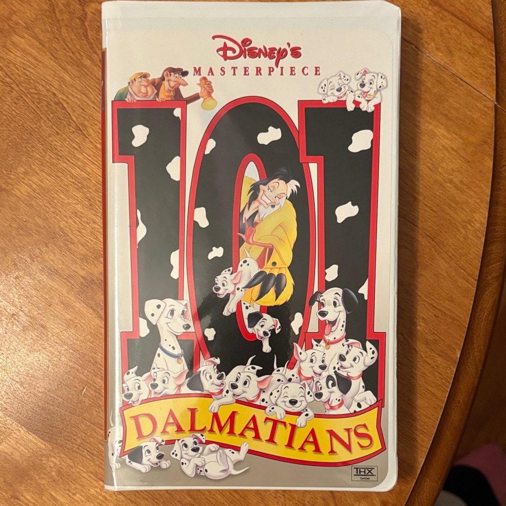 Disney's 101 Dalmations VHS